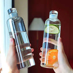 Time Marker Glass Water Bottle - Hydration Made Easy