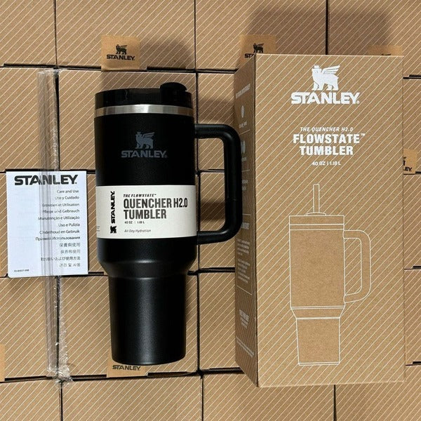 Stanley 40 Oz Leak-Proof Quencher Cup with Straw (1200ML) – Random Colors