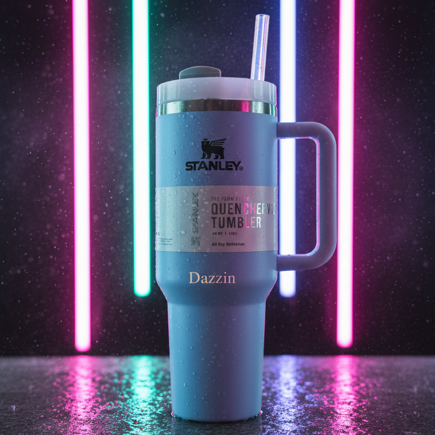 Stanley 40 Oz Leak-Proof Quencher Cup with Straw (1200ML) – Random Colors