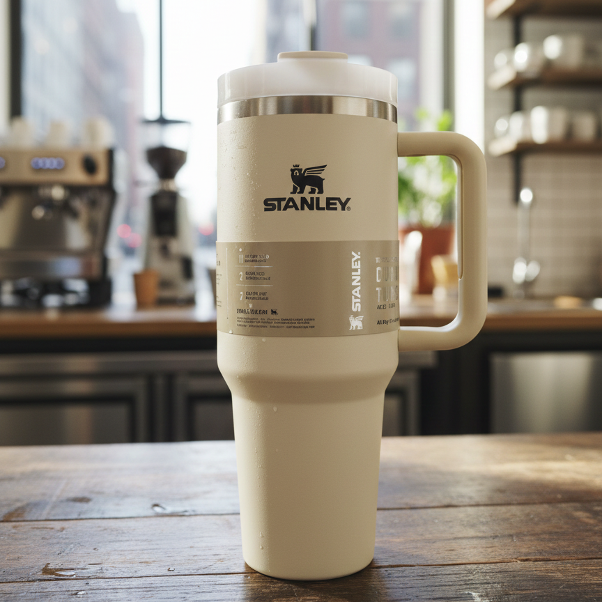 Stanley 40 Oz Leak-Proof Quencher Cup with Straw (1200ML) – Random Colors