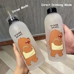 We Bare Bears Panda Water Bottle 1000ml