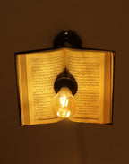 Aesthetic Real Book Hanging Light