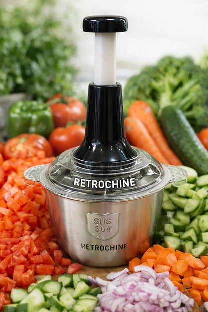 Stainless Steel Manual Food Chopper