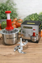 Stainless Steel Manual Food Chopper