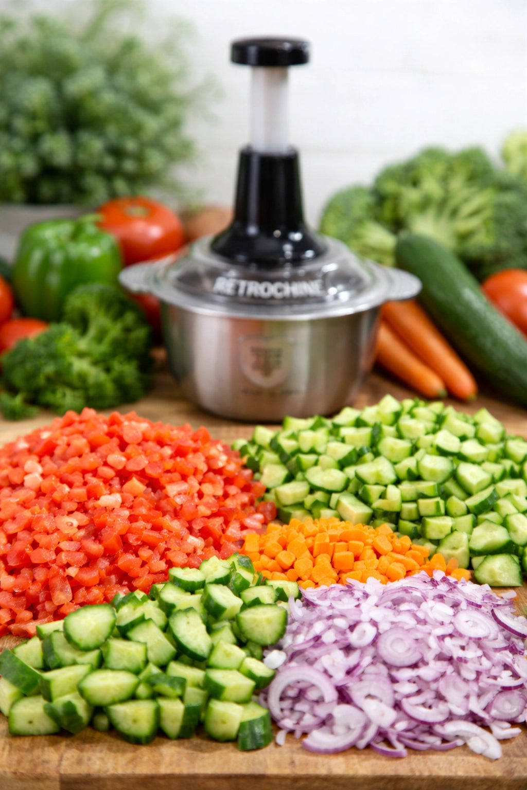 Stainless Steel Manual Food Chopper