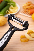 3 in 1 Rotary Potato and Carrot Peeler Slicer for Fruits and Vegetables