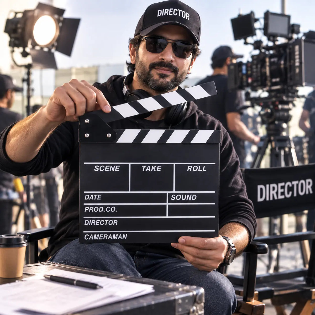 Movie Clapboard Film Clapper Board