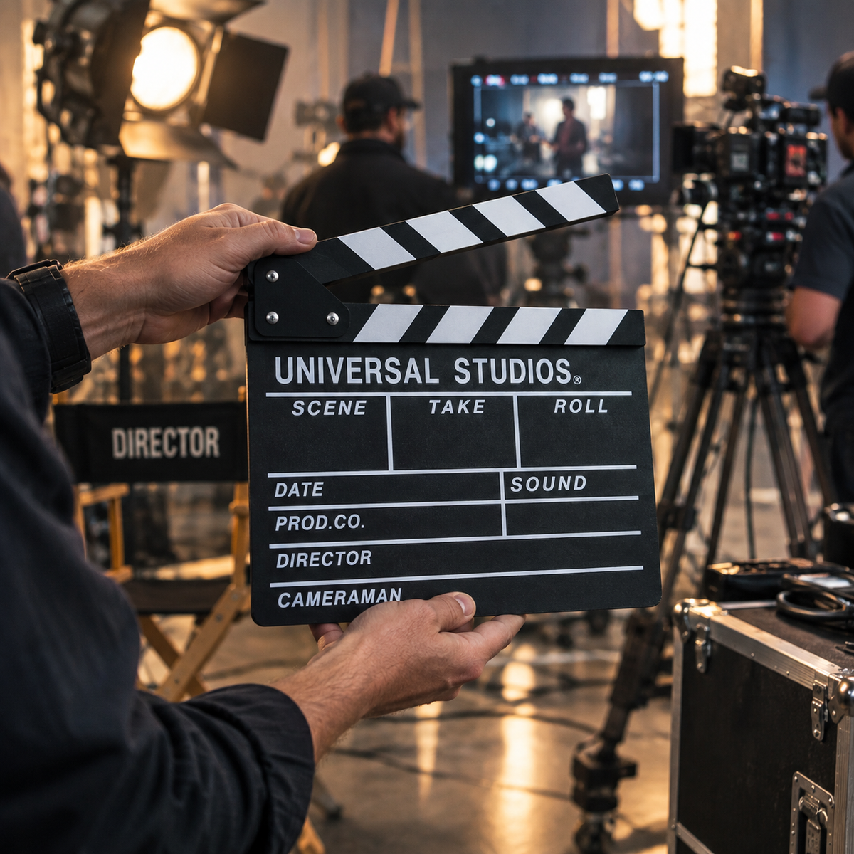 Movie Clapboard Film Clapper Board