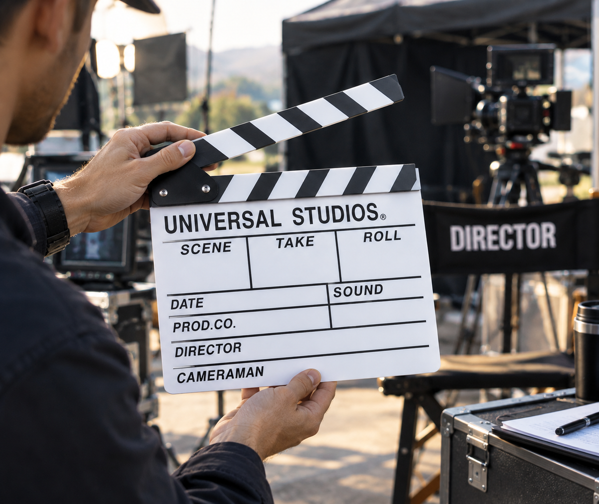Movie Clapboard Film Clapper Board