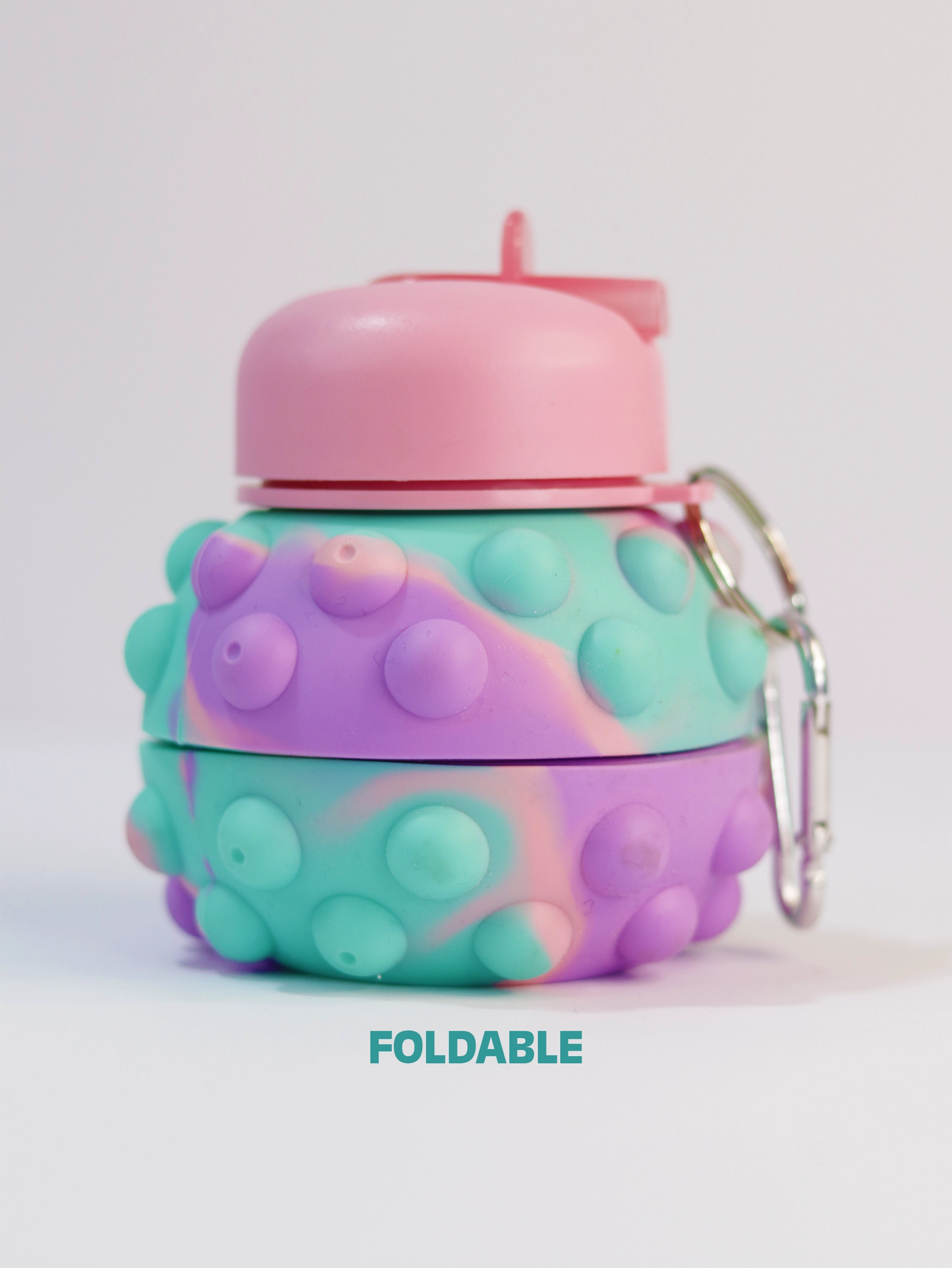 Kids Foldable Silicone Water Bottle-For Everyday Use