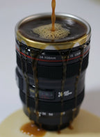Camera Lens Coffee Mug – Stainless Steel Creative Drinkware